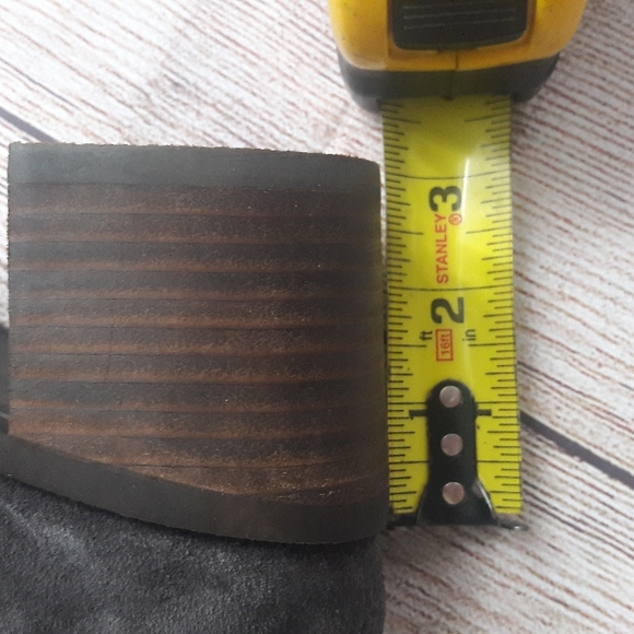 Lucky Brand Rayla gray suede over the knee stacked heel boots - Picture 12 of 14